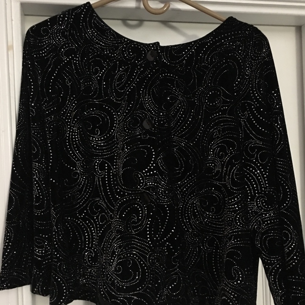Sparkle 3 button jacket